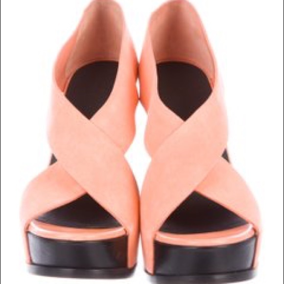 Balenciaga Never Worn Suede Wedges - Picture 1 of 3